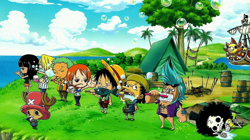 Tek Parça Luffy Çocuk Tek Parça Chibi 60 Anime Tek Parça Grup 56 …, kid luffy HD duvar kağıdı