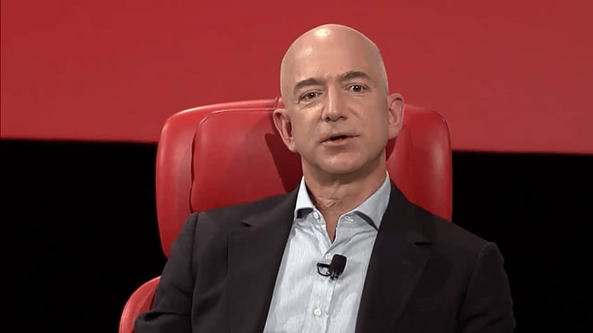 Amazon Bezos mówi, że Trump powinien być „zadowolony” z kontroli mediów, Jeff Bezos Tapeta HD