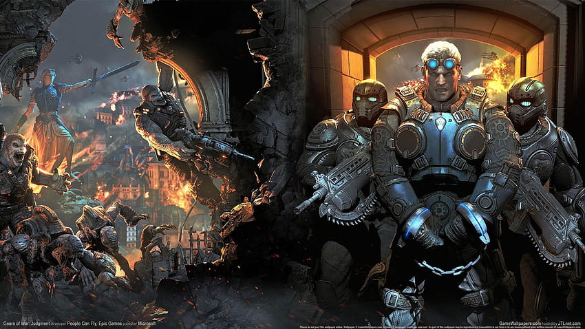 Gears of War: Yargı 02 1920x1080, yargılama oyunu HD duvar kağıdı