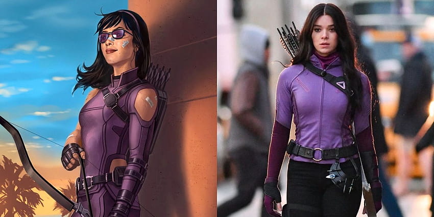 Hawkeye BTS Shows Hailee Steinfeld's Kate Bishop Archery Training HD wallpaper