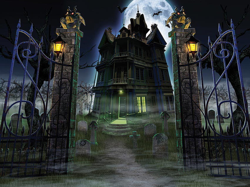 38 best Castles ~ Spooky / Creepy, halloween creepy house HD wallpaper