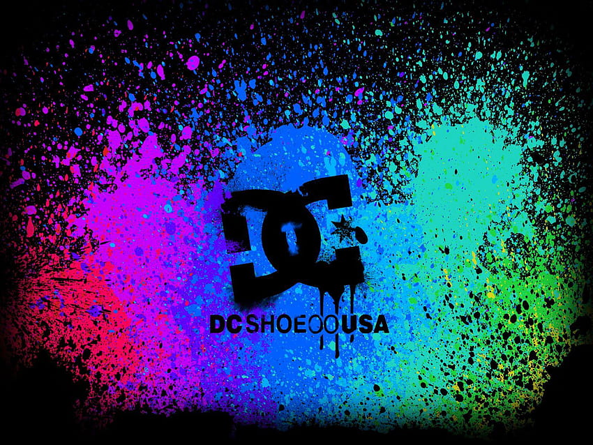 Logo Dc Shoes, buty 3D DC Tapeta HD