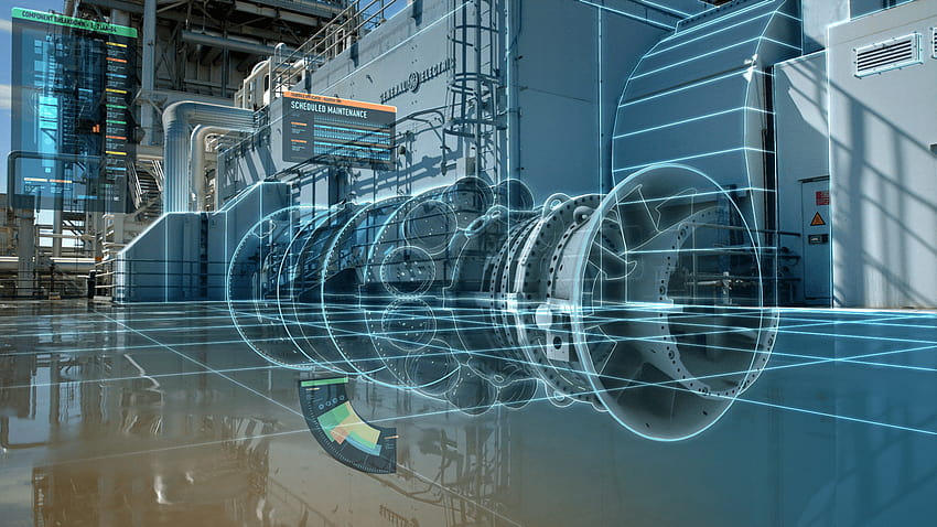 At GE Digital Twins are Transforming Industrial Manufacturing [2048x1152] for your , Mobile & Tablets, Industrial factory 高画質の壁紙