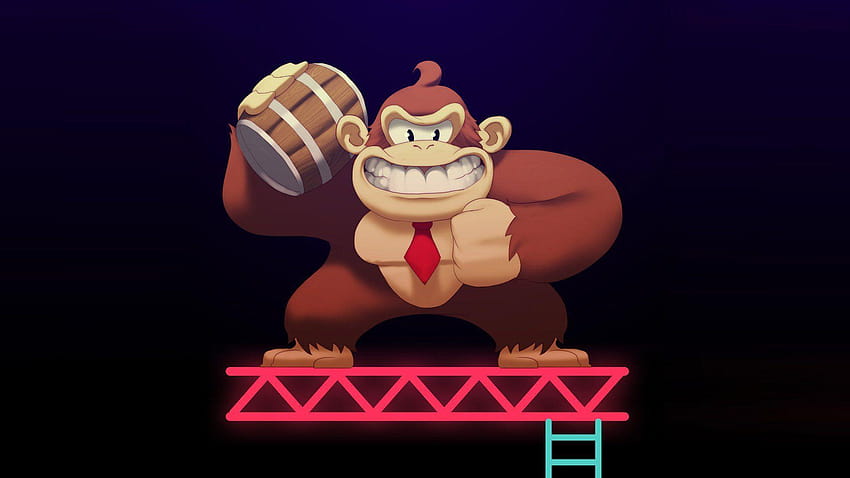 Donkey Kong Full and Backgrounds, diddy kong HD wallpaper