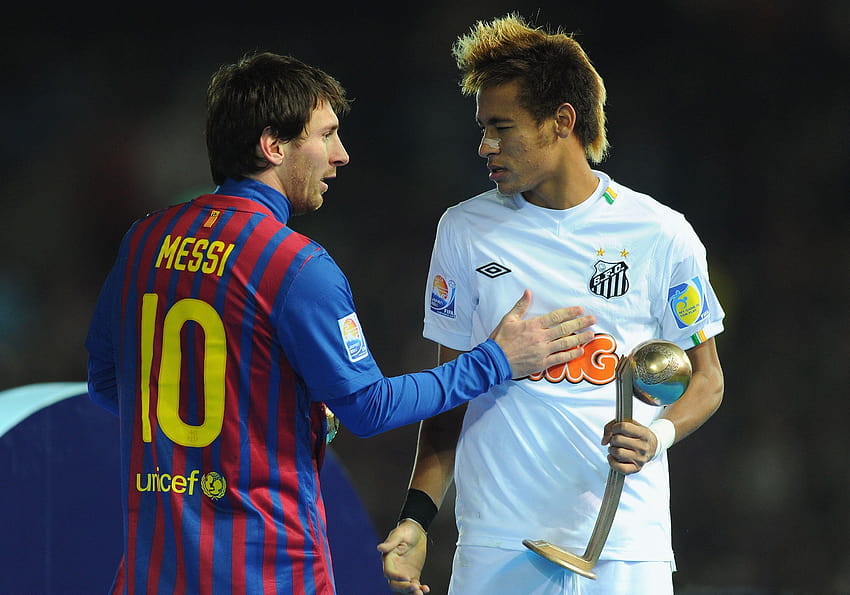 Messi vs neymar barcelona real madrid, messi and neymar HD wallpaper