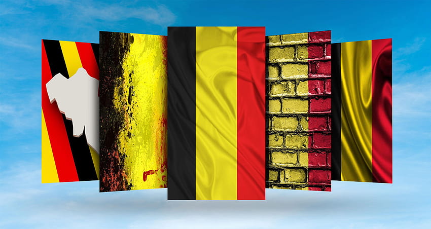 Belgium Flag for Android, belgian flag HD wallpaper
