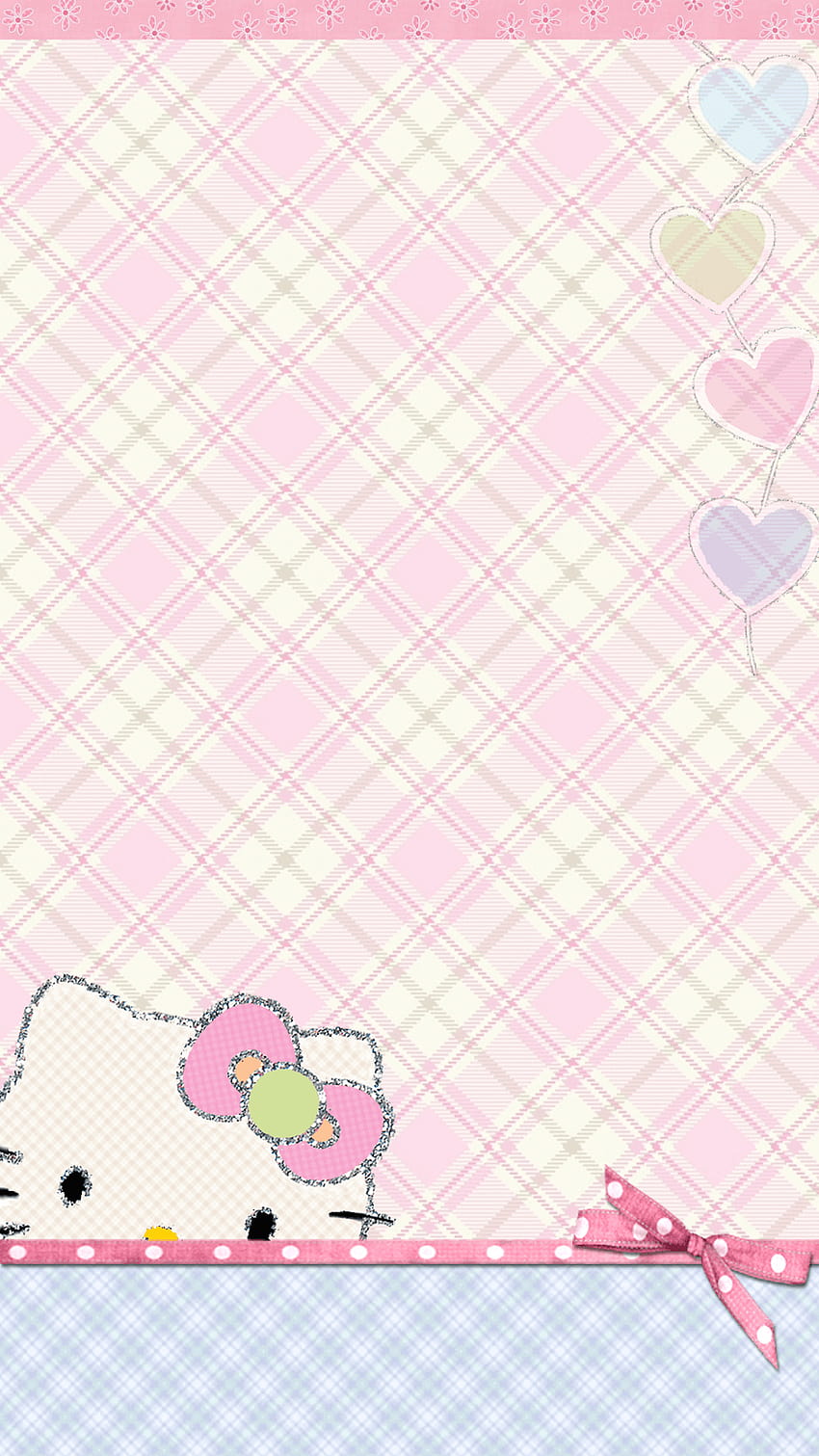 LOve Pink~: Pastel Frost Hellokitty, hello kitty background png HD phone wallpaper