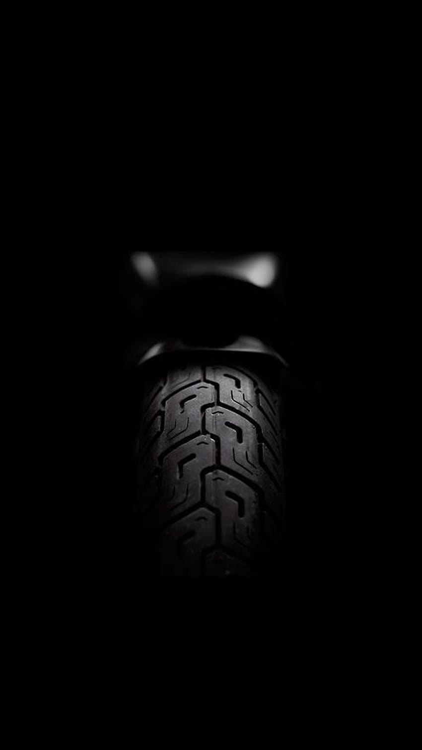 Motorrad-Hinterreifen Dunkle, schwarze Fahrräder HD-Handy-Hintergrundbild
