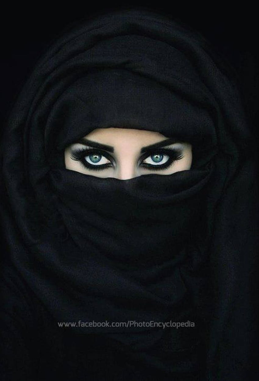 Olhos árabes., olhos de mulheres islâmicas Papel de parede de celular HD