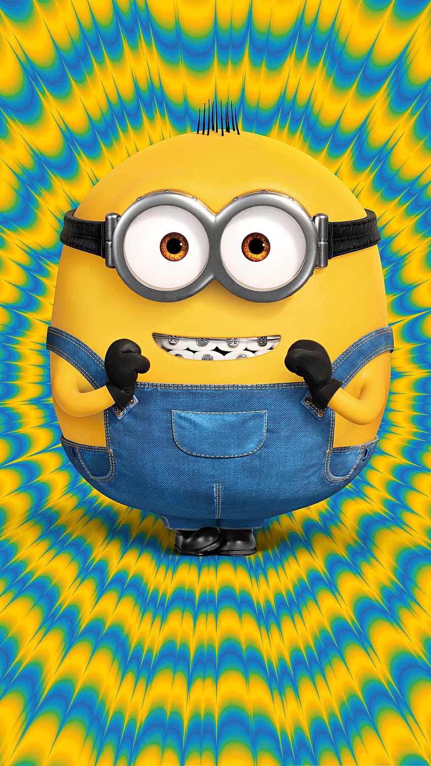 Minions: The Rise of Gru, simpatico giallo 2021 Sfondo del telefono HD