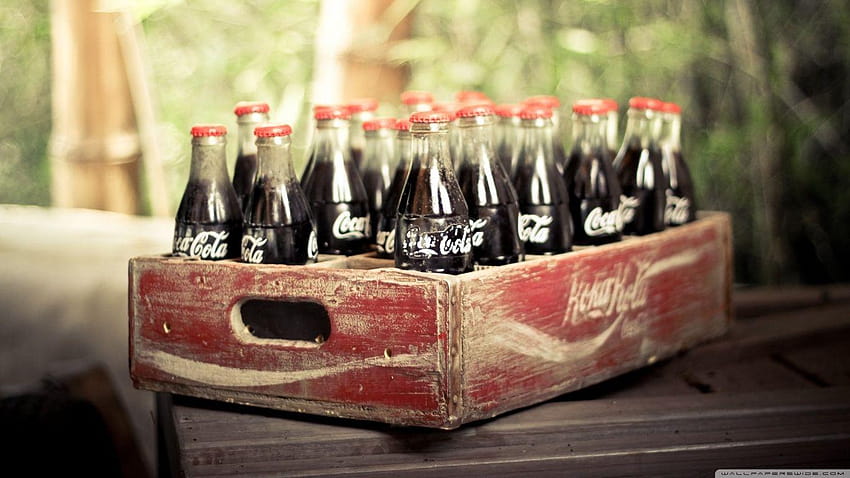 Old Coca Cola Bottles ❤ for Ultra TV, cool coca cola HD wallpaper
