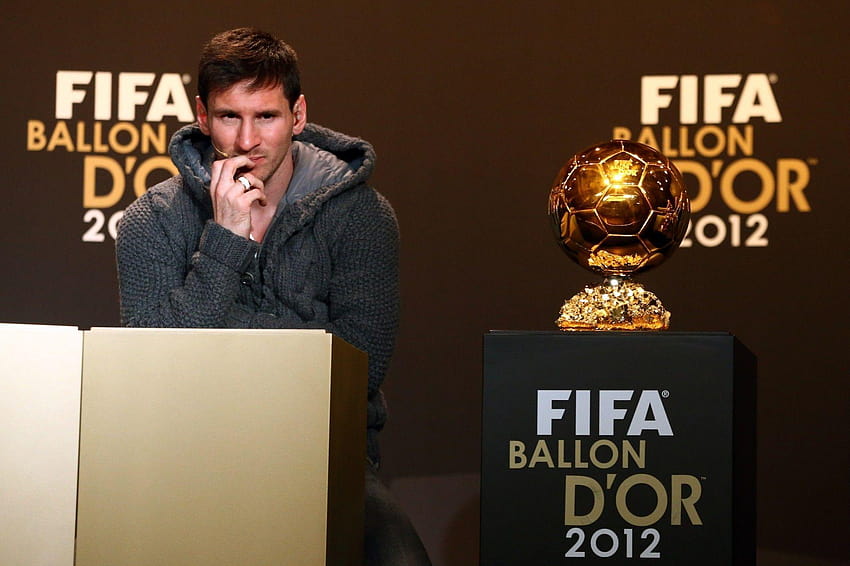 Lionel Messi Ballon D'Or 2012 of Football, fifa ballon dor HD wallpaper