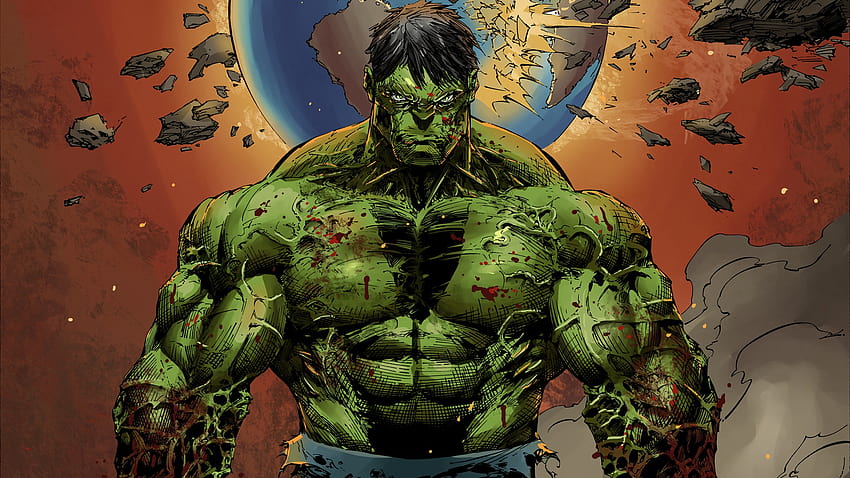 Hulk Of Marvel Comics Artwork, , Background, Q3zra9, hulk art HD wallpaper