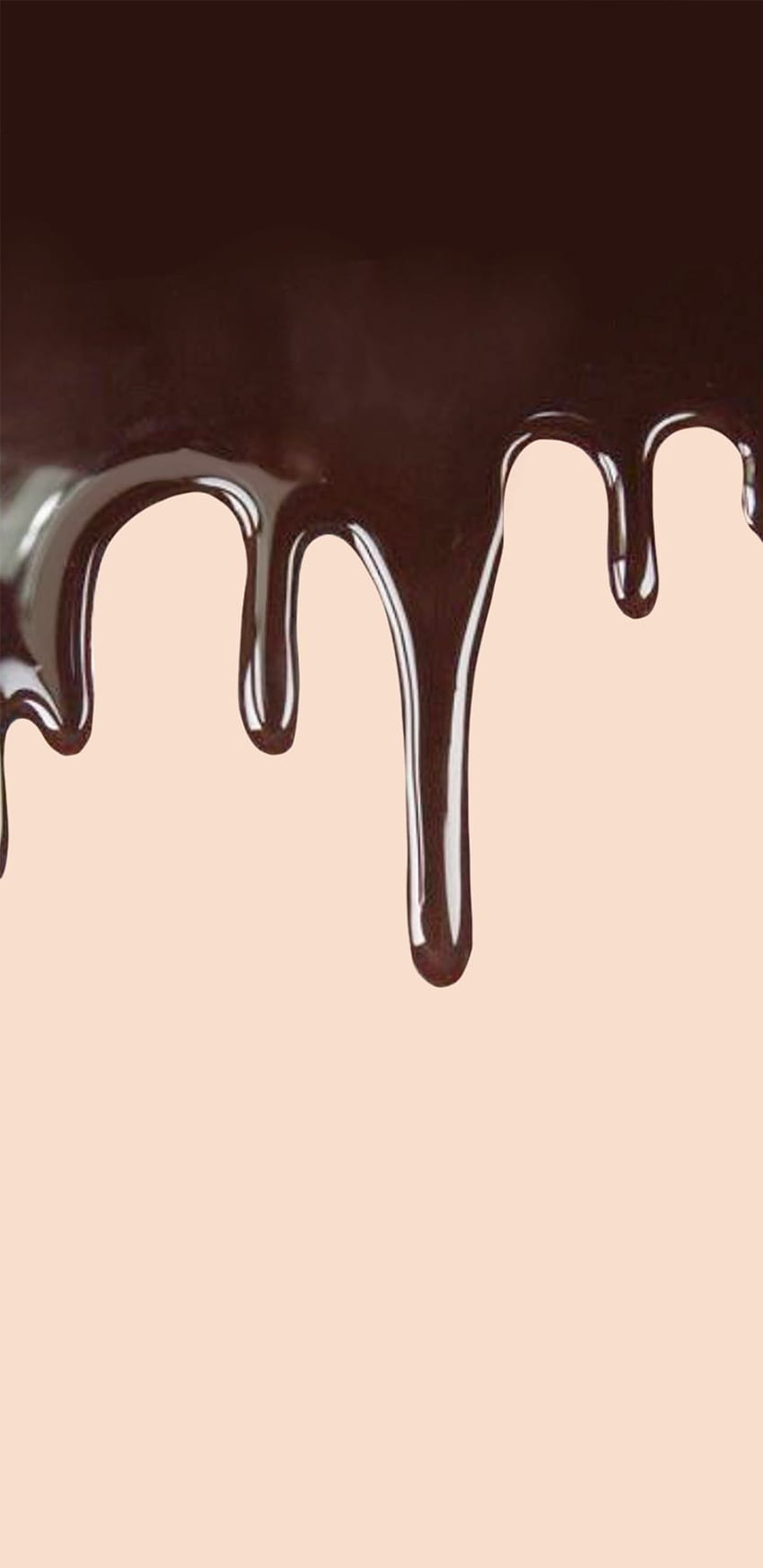 Chocolate drop, chocolate aesthetic HD phone wallpaper