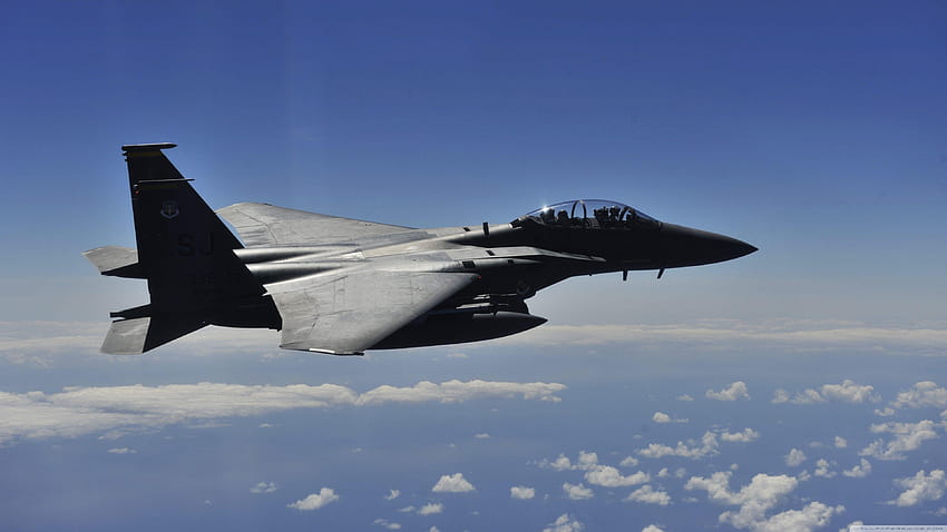 Wojskowy myśliwiec sił powietrznych USA, siły powietrzne USA Tapeta HD