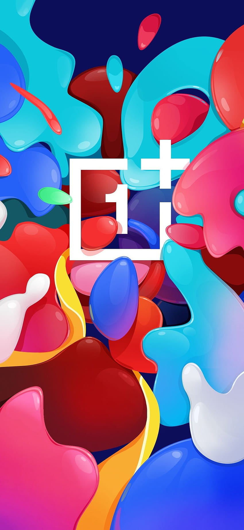 Wysokiej jakości nowe logo OnePlus stąd, amoled logo oneplus Tapeta na telefon HD