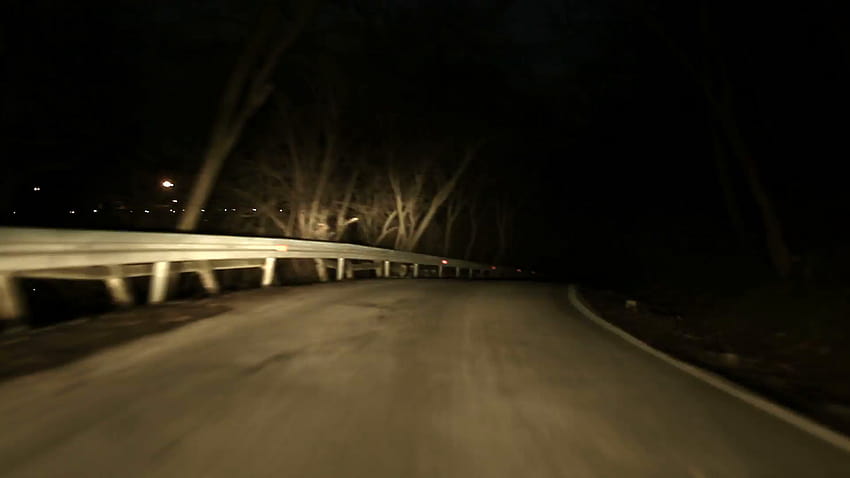 Bumpy Night Driving On Very Dark Road Stock Video Footage, late night drive HD wallpaper