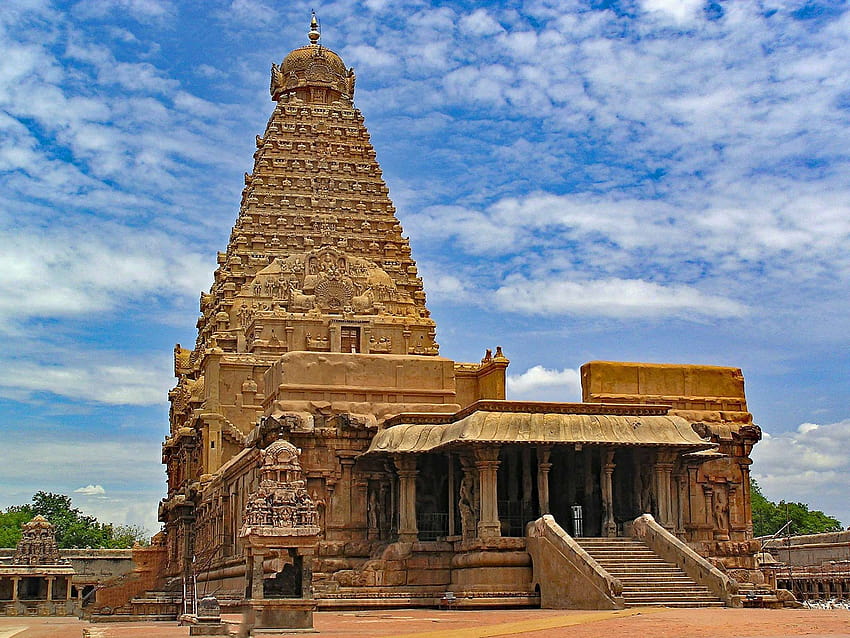 Thanjavur, grande tempio Sfondo HD