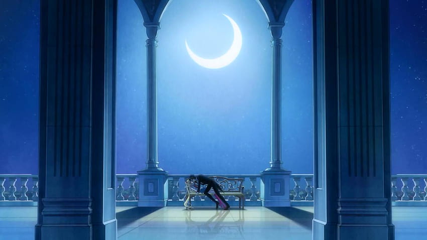 Sailor Moon Crystal: Odcinek 4, tło maski smokingu Tapeta HD