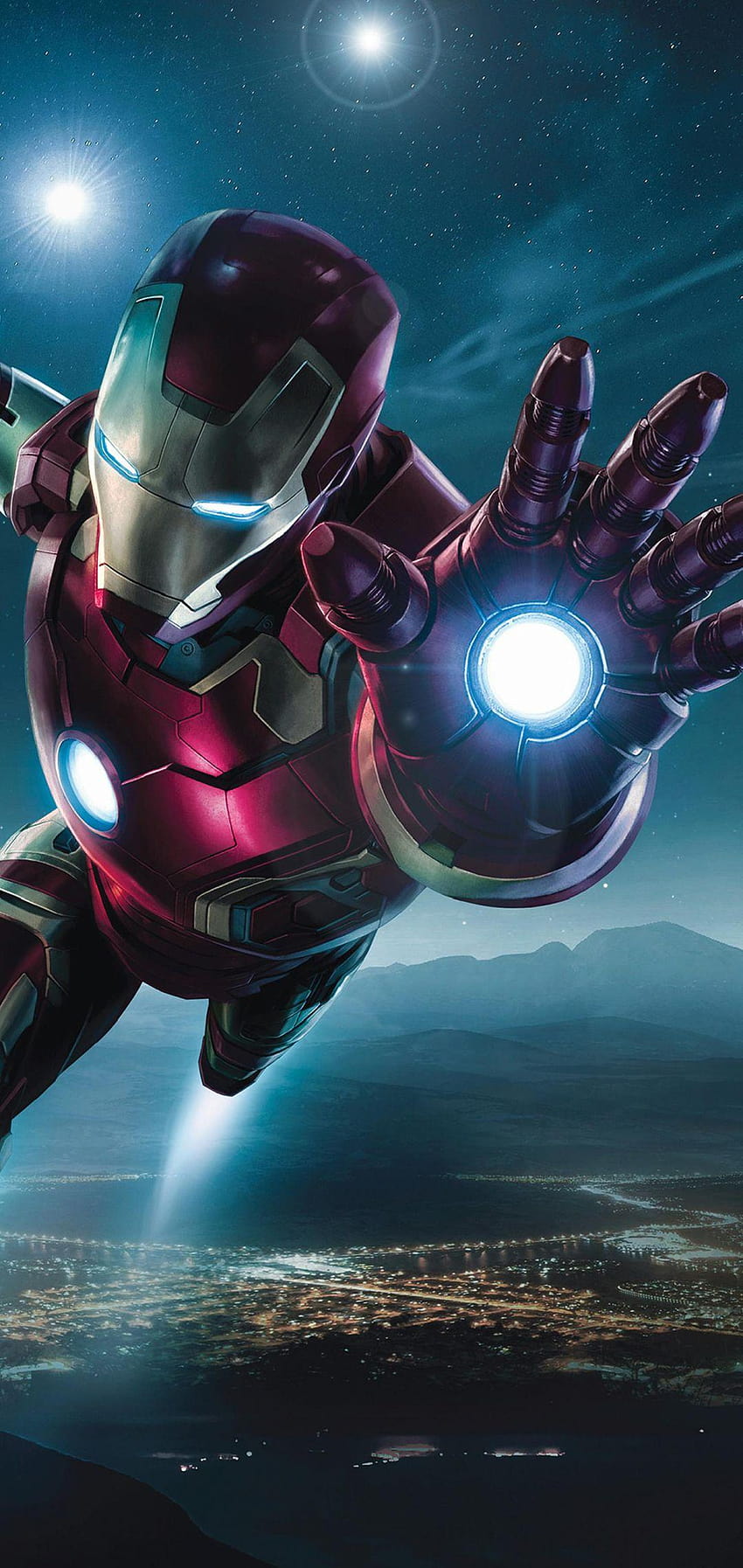 ✅ [13 Iron Man Ästhetik, Iron Man 3D Android HD-Handy-Hintergrundbild