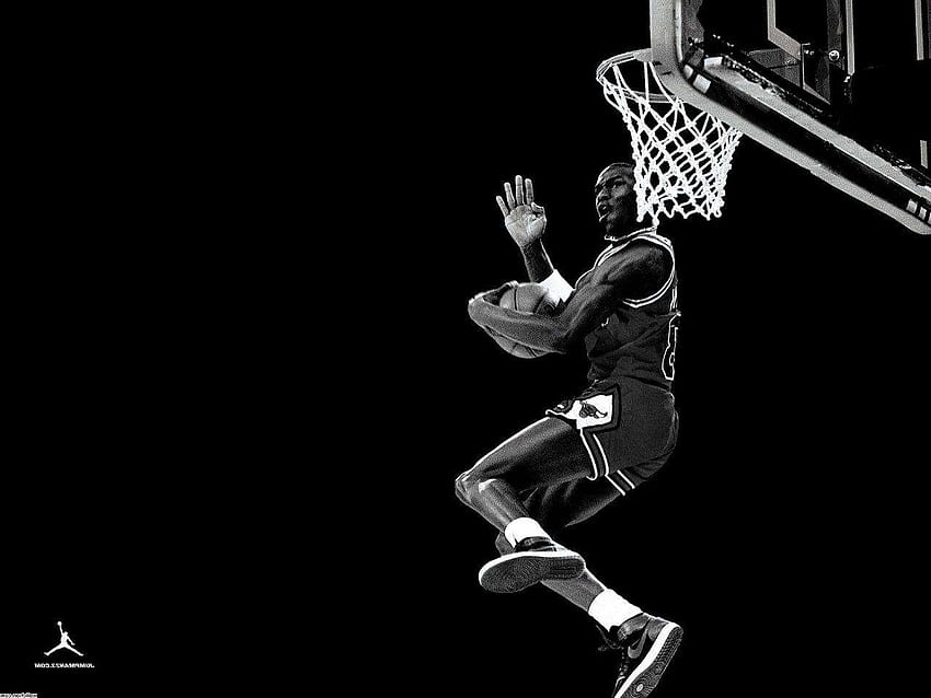 Jordan Black And White HD wallpaper | Pxfuel