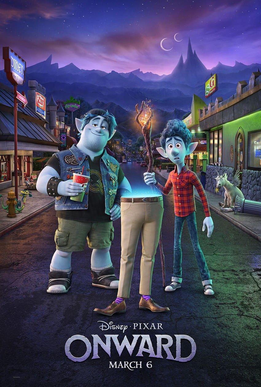 Disney and Pixar's “Onward” New Trailer, Poster and, pixars onward HD phone wallpaper