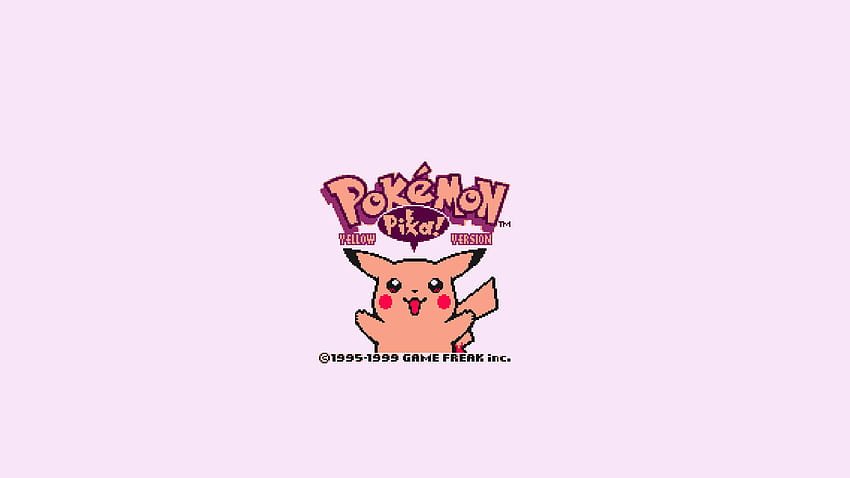 : Pokémon, Pikachu, GameBoy Color, Retro-Spiele 1920x1080, Retro-Pokémon HD-Hintergrundbild