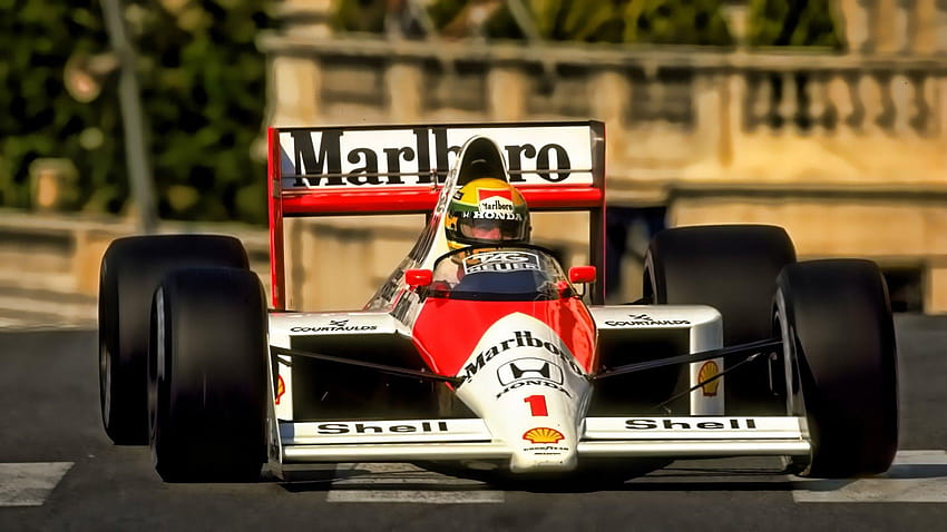 Ayrton Senna, Formule 1, McLaren F1, Monaco, Marlboro, Courses Fond d'écran HD