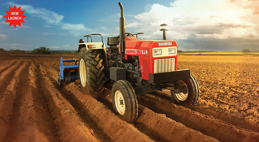 Swaraj 855 Tractor, modified tractor HD wallpaper