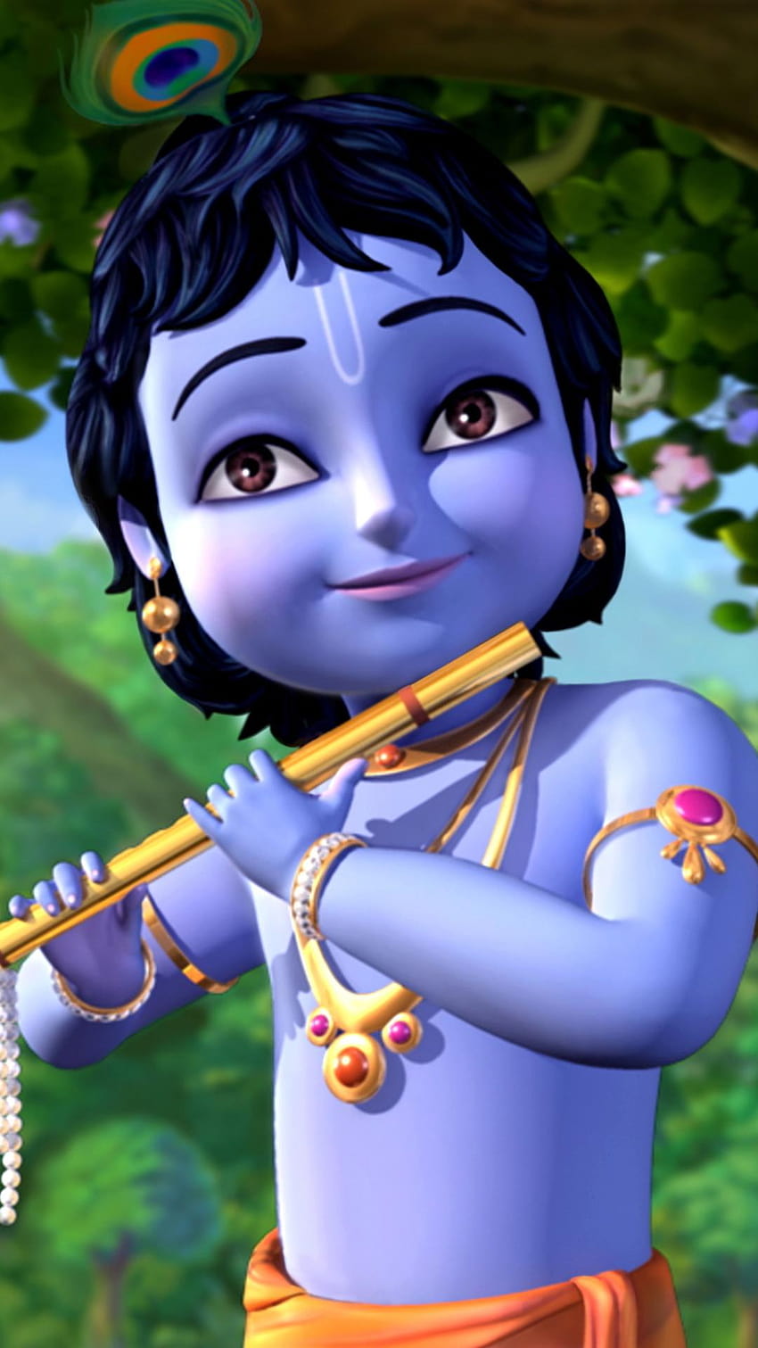 TV-Show/Little Krishna, kleines Krishna-Mobile HD-Handy-Hintergrundbild