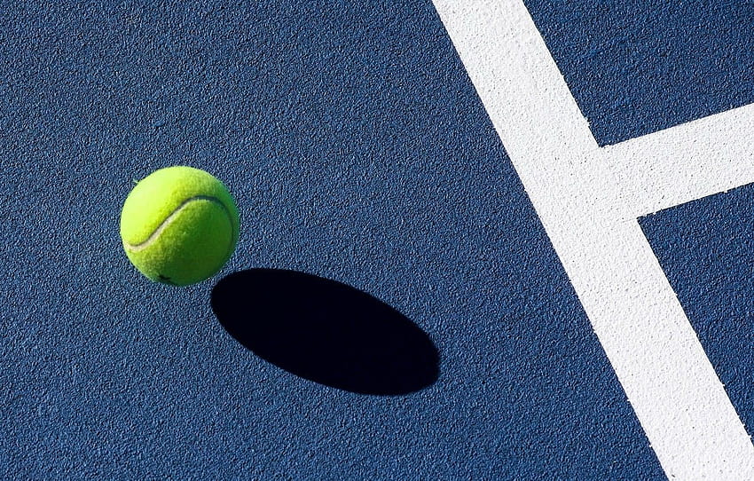 the ball, tennis, court , section, tennis court HD wallpaper