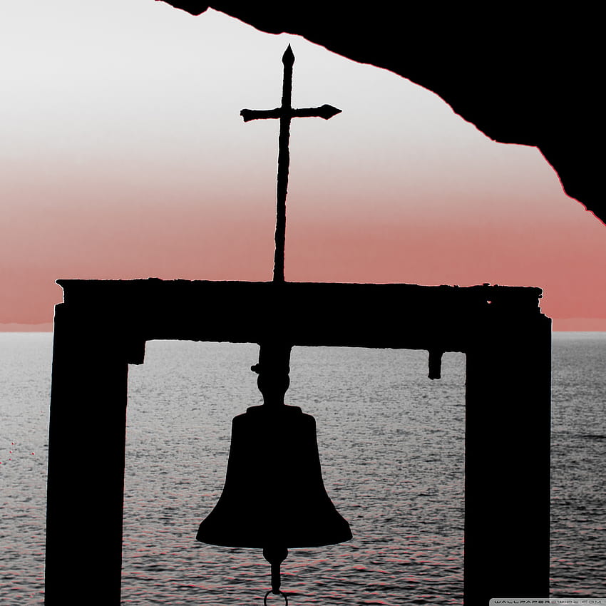 Greek Church Bell Tower Ultra Backgrounds for : & UltraWide & Laptop : Tablet : Smartphone HD phone wallpaper
