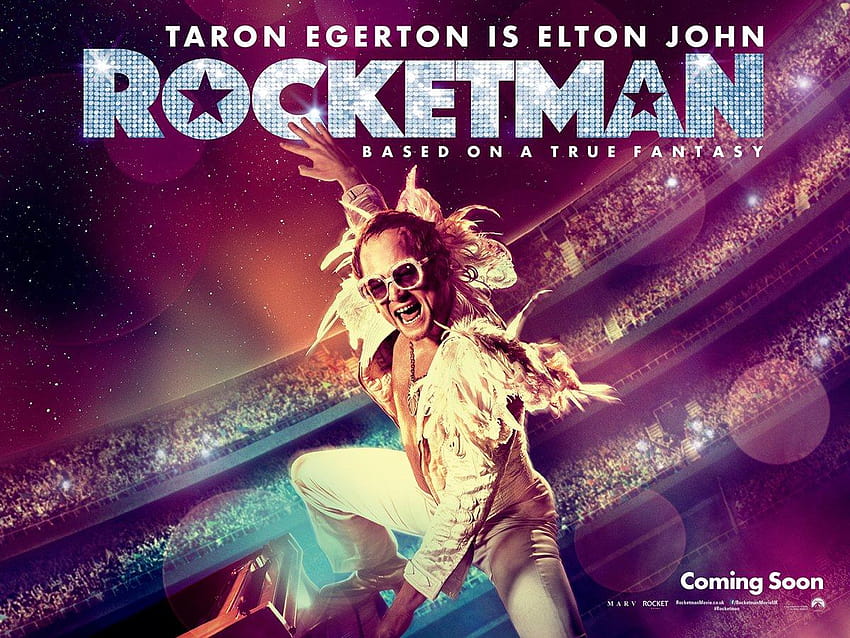 Elton John, film manusia roket Wallpaper HD