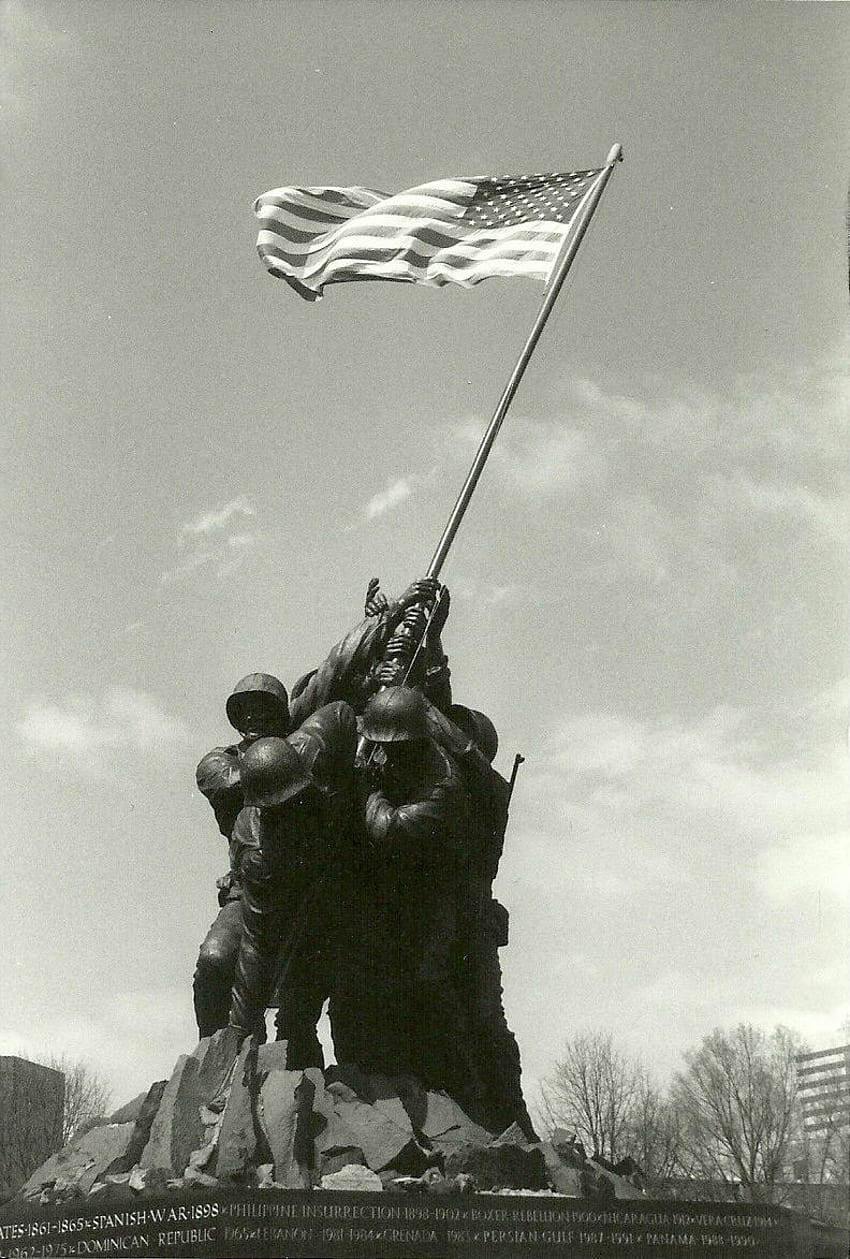 Iwo Jima Flag Raising Memorial di mandy1562, bandiera iwo jima Sfondo del telefono HD