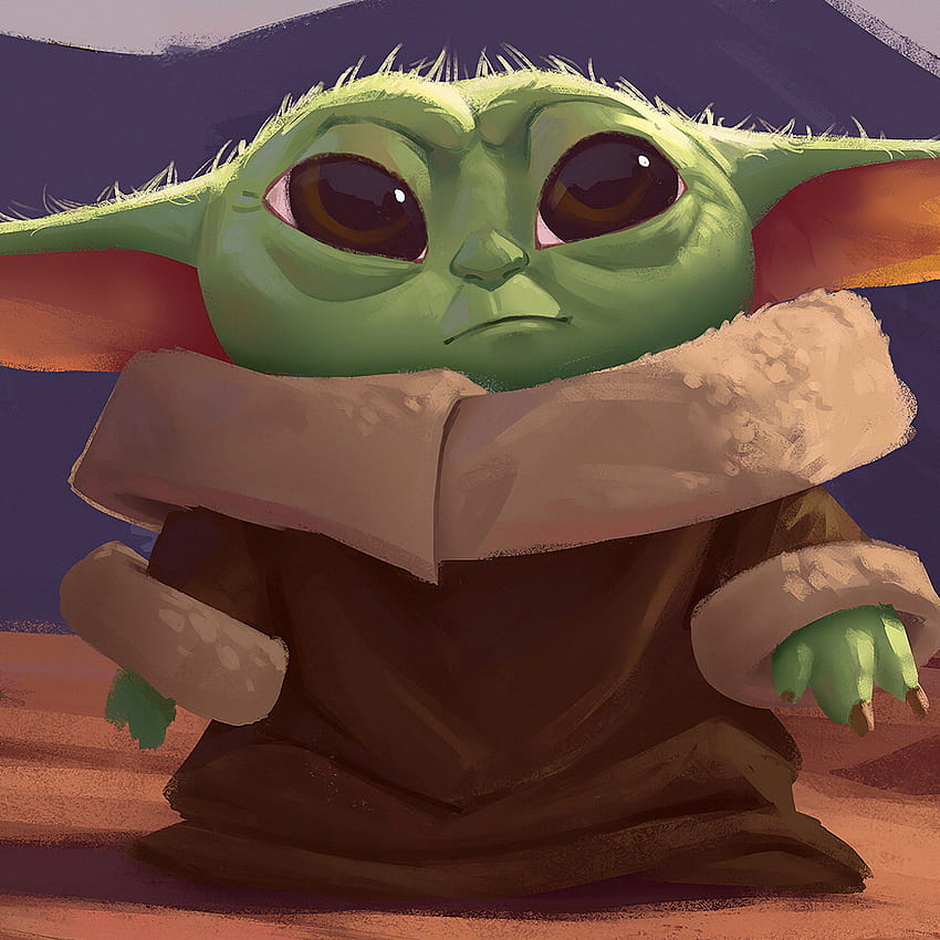 Star Wars Baby Yoda – The Mandalorian, baby yoda thanksgiving HD phone wallpaper