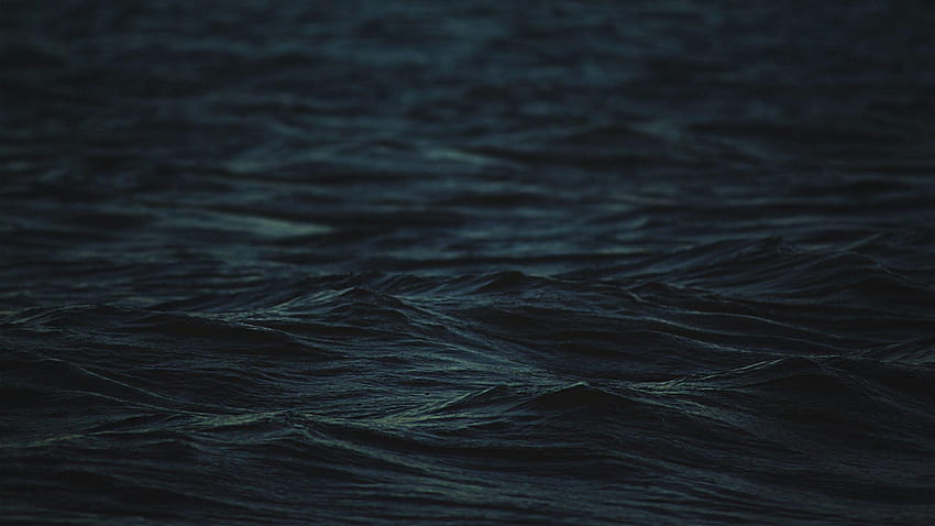 2560x1440 Gelombang Laut Gelap Resolusi 1440P, laut hitam Wallpaper HD