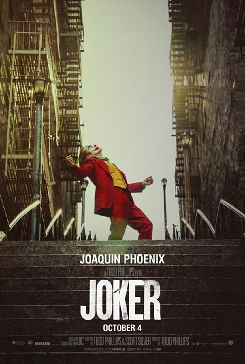 Warner Bros. дебютира с три нови постера за „Жокера“ на Хоакин Финикс, смартфон на джокера Хоакин Финикс HD тапет за телефон