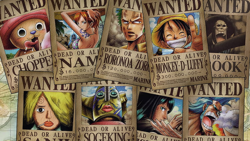 One Piece Wanted Posters , Tony Tony Chopper, Nami, Roronoa Zoro • For You, chopper wanted HD wallpaper