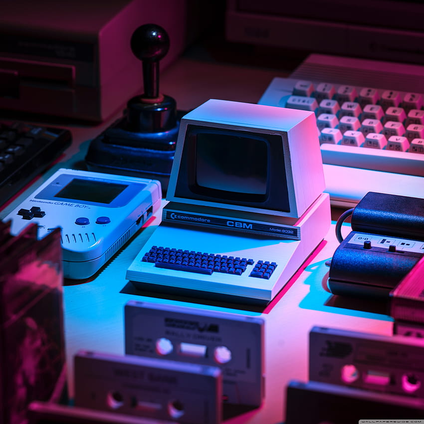 Retro Computer Aesthetic Ultra Backgrounds for, aesthetic for games HD phone wallpaper