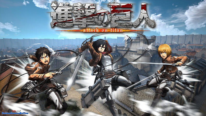 ATTACK ON TITAN 進撃の巨人 Will Be Digital Only on PS3, 3d anime ps3 HD wallpaper