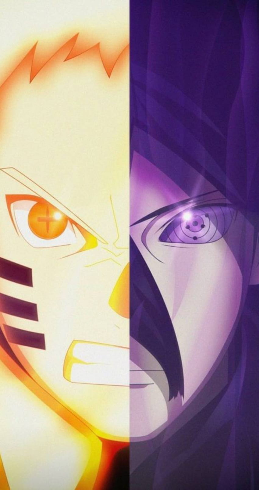 Naruto Sasuke By Hsgsbzo, Naruto Yellow Hd Phone Wallpaper 