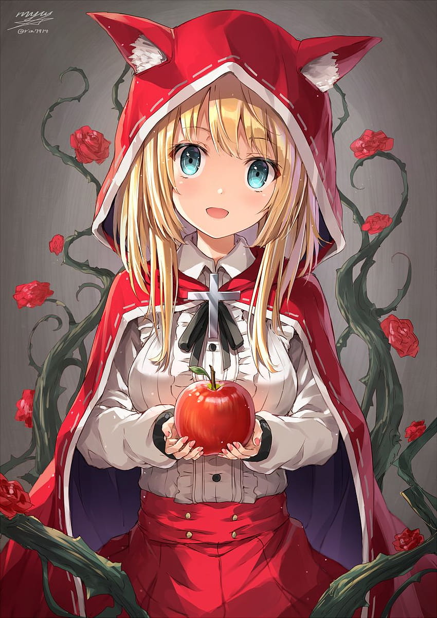 Red Riding Hood, hood anime cartoon HD phone wallpaper