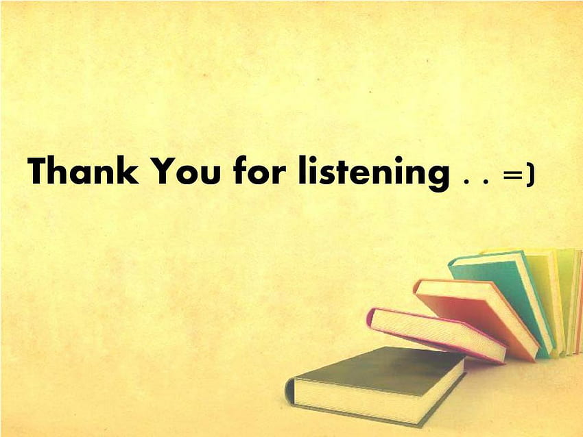 PPT, thank you for listening HD wallpaper