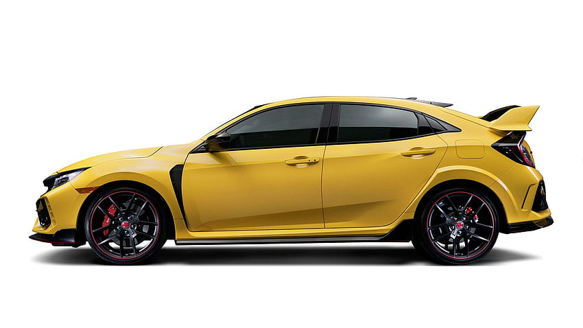 2021 Honda Civic Type R Limited Edition: Lighter, Yellow, and Re, honda civic type r 2021 HD wallpaper