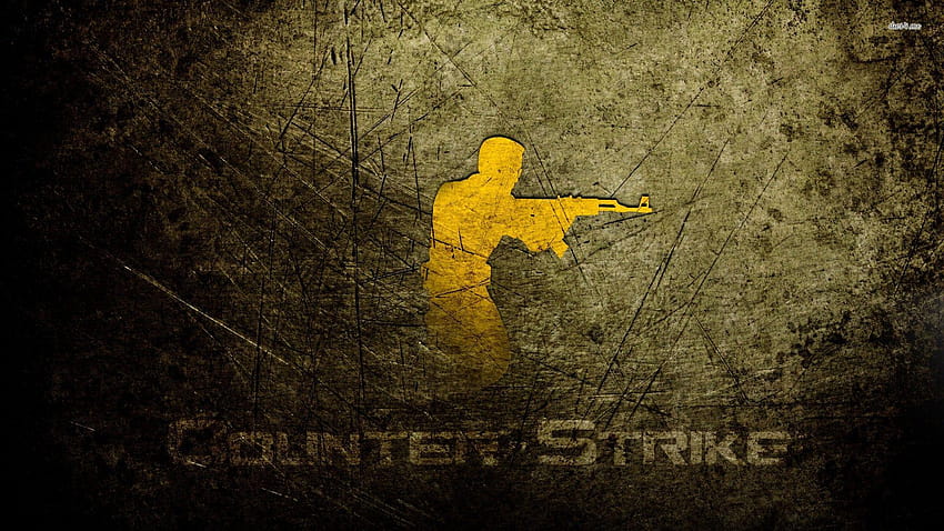 : Counter Strike, yellow, texture, Counter Strike Global, cs HD wallpaper