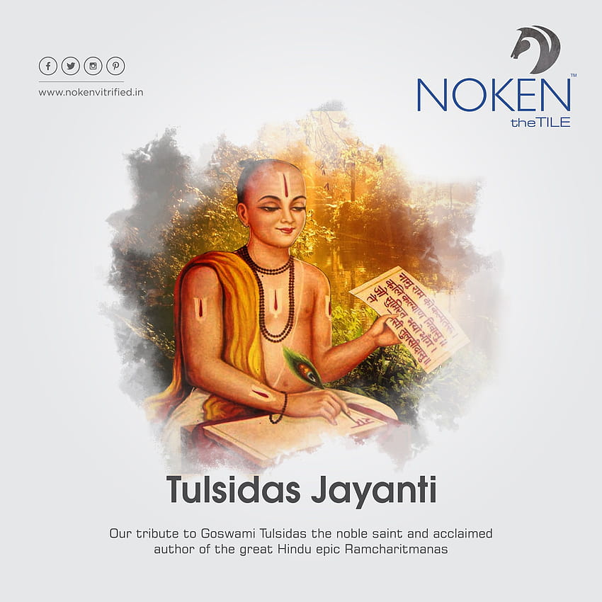 Notre hommage à Goswami Tulsidas le noble saint et auteur acclamé de la grande épopée hindoue Ramcharitmanas… Fond d'écran de téléphone HD