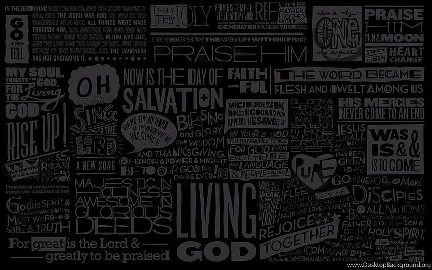 Cool Word of God on Dog HD wallpaper