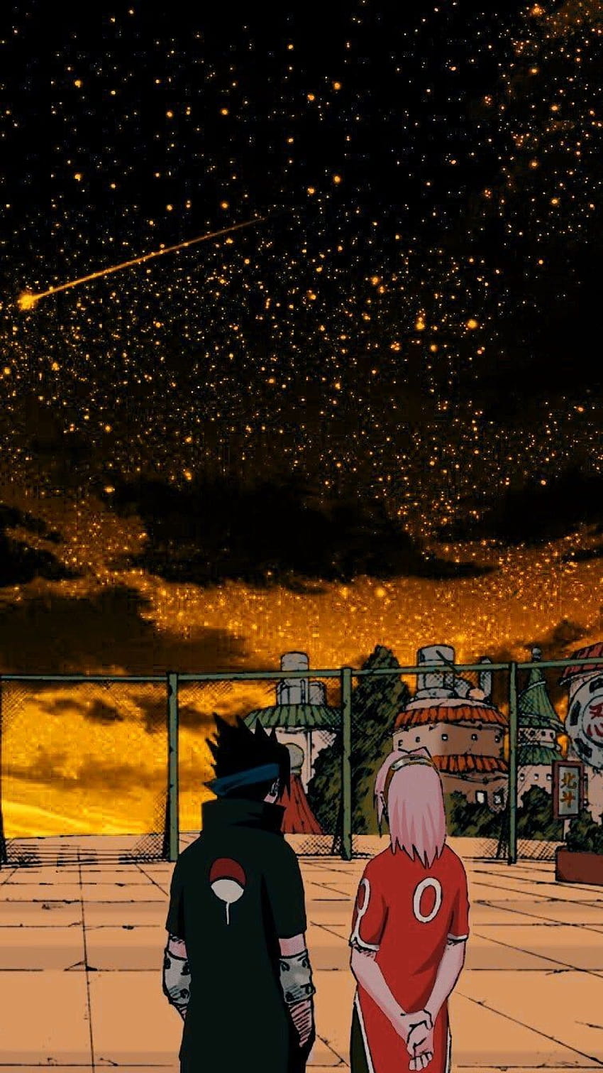 Sasuke Uchiha x Sakura Haruno, sasuke sky aesthetic HD phone wallpaper