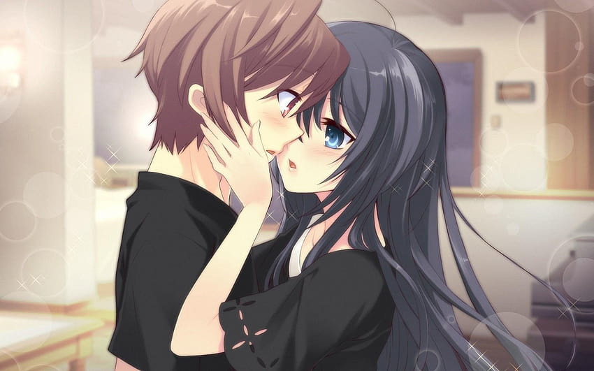 Öpüşme Sahneleri Yığınları Olan En İyi 10 Anime, öpücük animesi HD duvar kağıdı