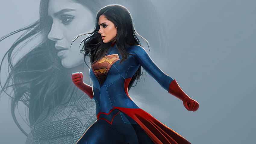 Sasha Calle en tant que supergirl, super-héros, arrière-plans et Fond d'écran HD